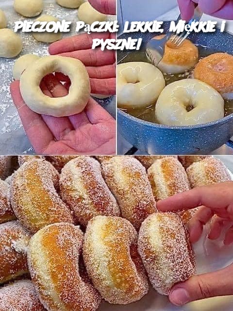 Pieczone pączki: lekkie, miękkie i pyszne!