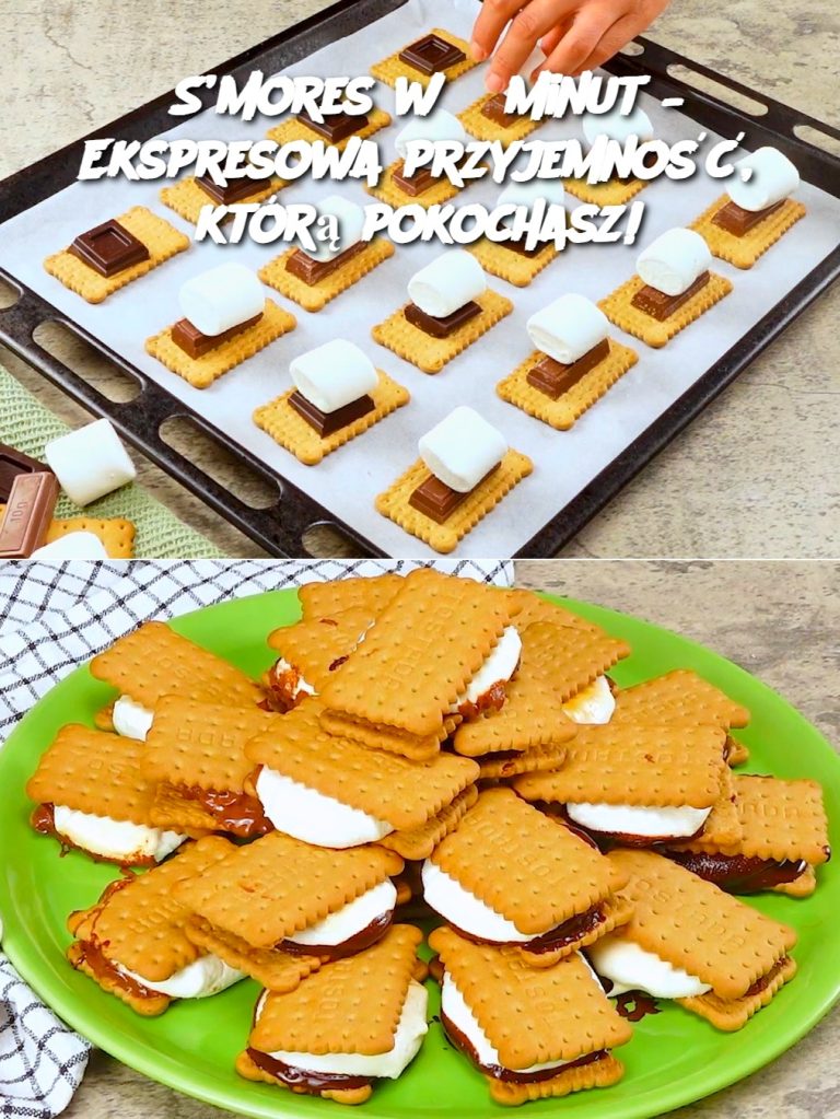 S’mores w 5 minut – Ekspresowa przyjemność, którą pokochasz!