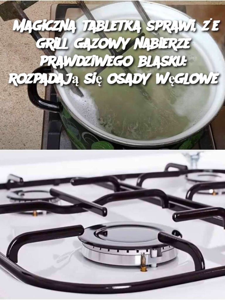 Magiczna tabletka sprawi, że grill gazowy nabierze prawdziwego blasku: rozpadają się osady węglowe