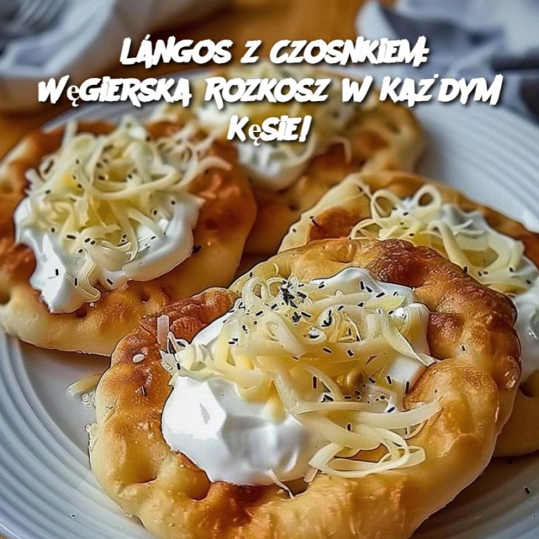 Lángos z Czosnkiem: Węgierska Rozkosz w Każdym Kęsie!