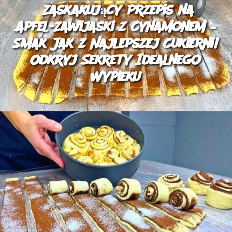 Zaskakujący Przepis na Apfel-Zawijaski z Cynamonem – Smak Jak z Najlepszej Cukierni! Odkryj Sekrety Idealnego Wypieku