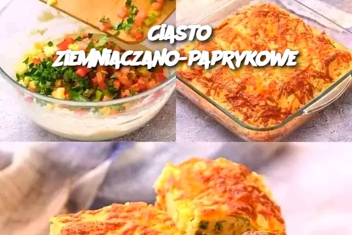 Ciasto Ziemniaczano-Paprykowe