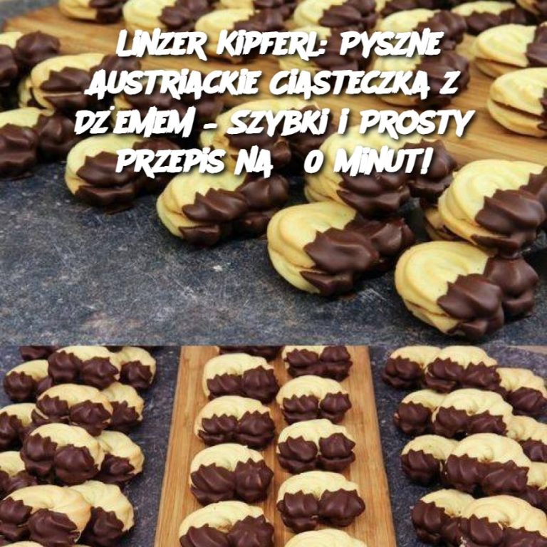 Linzer Kipferl: Pyszne Austriackie Ciasteczka z Dżemem – Szybki i Prosty Przepis na 30 Minut!