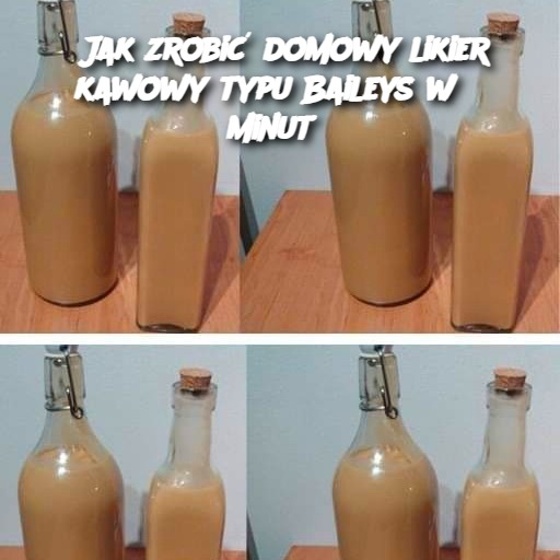 Jak zrobić domowy likier kawowy typu Baileys w 5 minut?