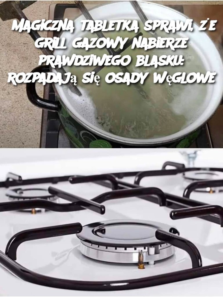 Magiczna tabletka sprawi, że grill gazowy nabierze prawdziwego blasku: rozpadają się osady węglowe