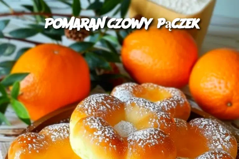 Pomarańczowy pączek