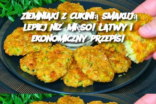 Ziemniaki z cukinią smakują lepiej niż mięso! Łatwy i ekonomiczny przepis!