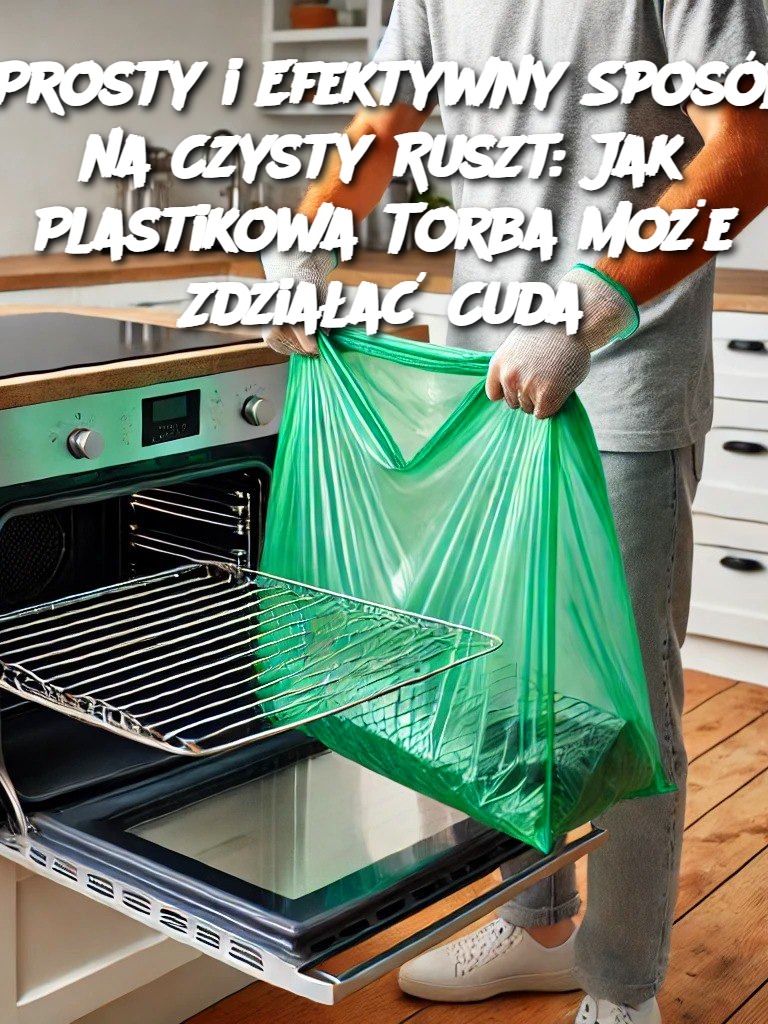 Prosty i Efektywny Sposób na Czysty Ruszt: Jak Plastikowa Torba Może Zdziałać Cuda