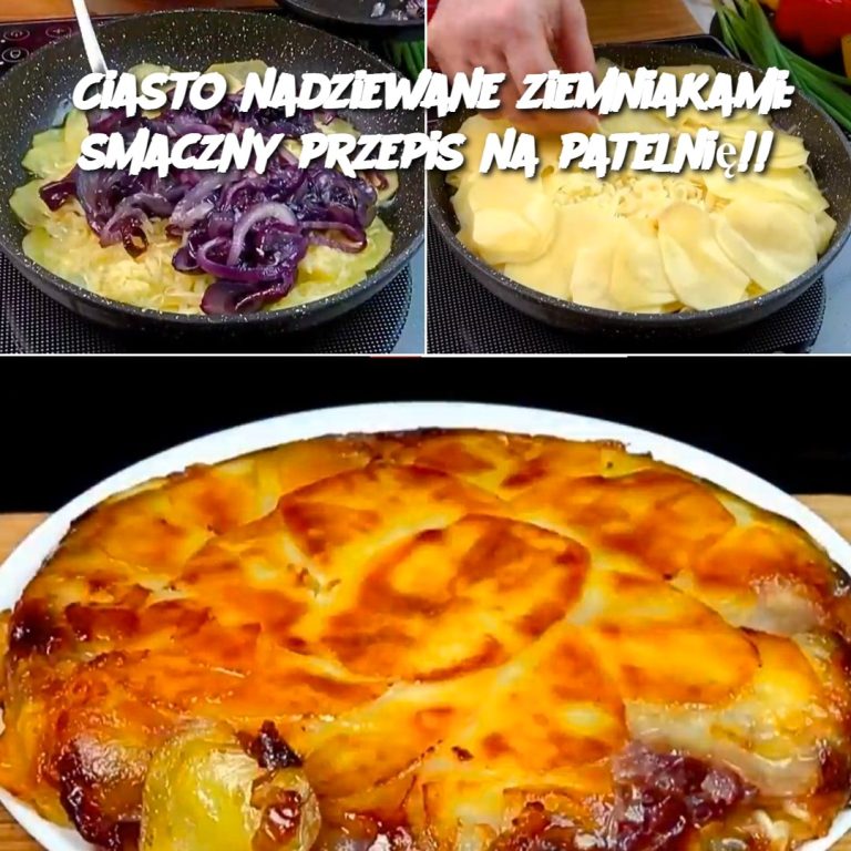 Ciasto nadziewane ziemniakami: smaczny przepis na patelnię!!