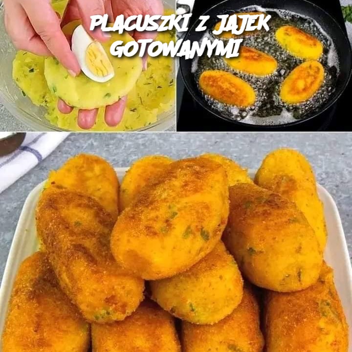 PLACUSZKI Z JAJEK GOTOWANYMI