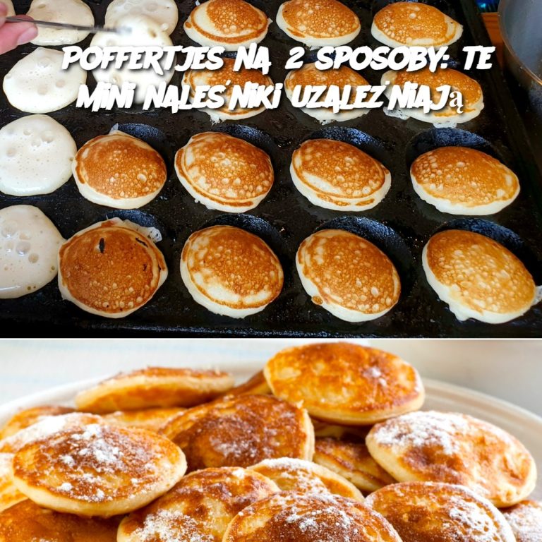 Poffertjes na 2 sposoby: te mini naleśniki uzależniają