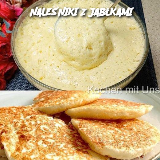 NALEŚNIKI Z JABŁKAMI