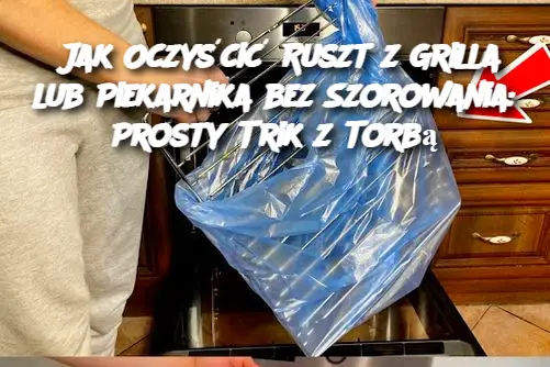 Jak Oczyścić Ruszt z Grilla lub Piekarnika bez Szorowania: Prosty Trik z Torbą