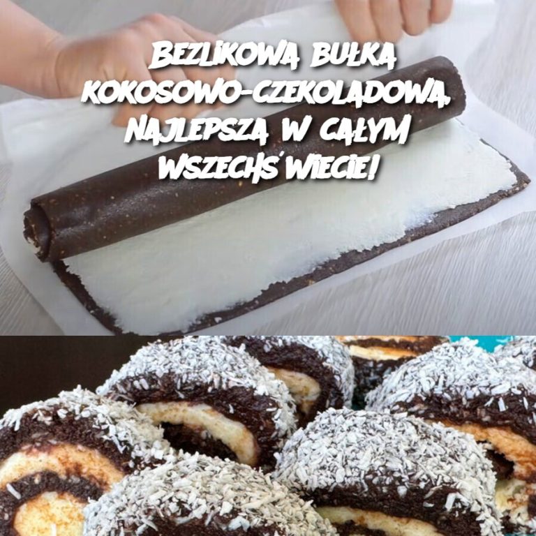 Bezlikowa bułka kokosowo-czekoladowa, najlepsza w całym wszechświecie!