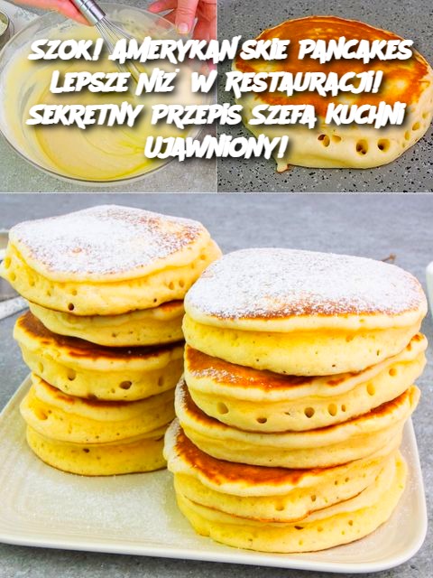 Szok! Amerykańskie Pancakes Lepsze Niż w Restauracji! Sekretny Przepis Szefa Kuchni Ujawniony!