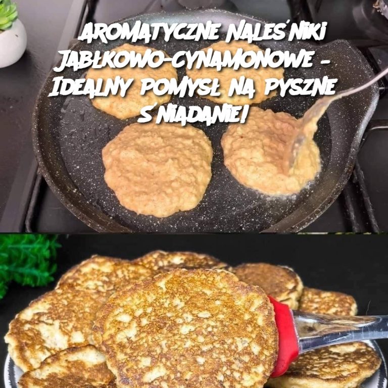 Aromatyczne Naleśniki Jabłkowo-Cynamonowe – Idealny Pomysł na Pyszne Śniadanie!