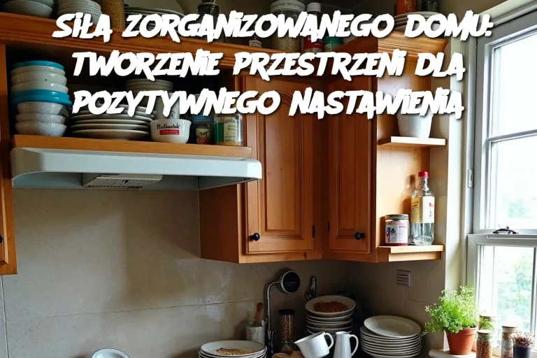 Siła zorganizowanego domu: tworzenie przestrzeni dla pozytywnego nastawienia