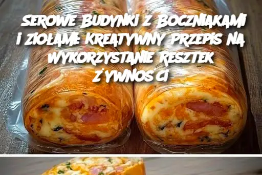 Serowe Budynki z Boczniakami i Ziołami: Kreatywny Przepis na Wykorzystanie Resztek Żywności