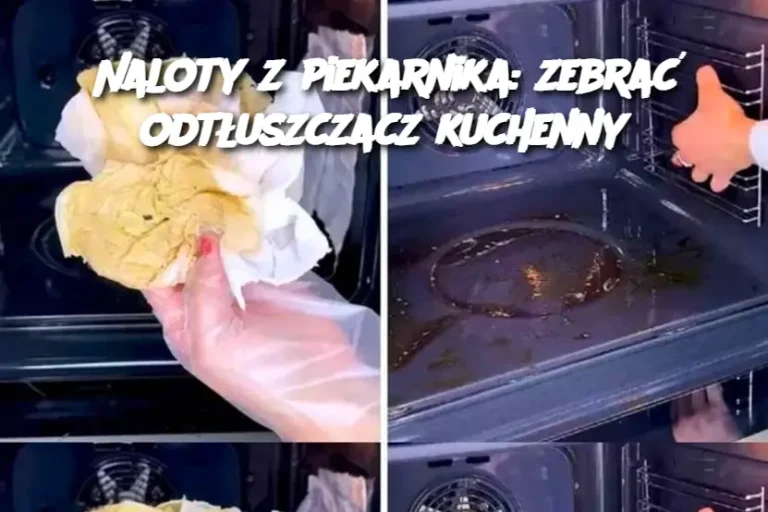 Naloty z piekarnika: zebrać odtłuszczacz kuchenny