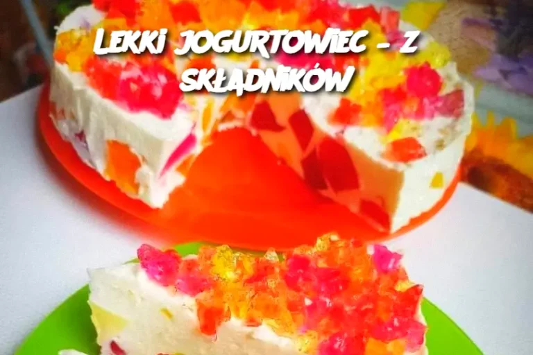 Lekki jogurtowiec – z 3 składników