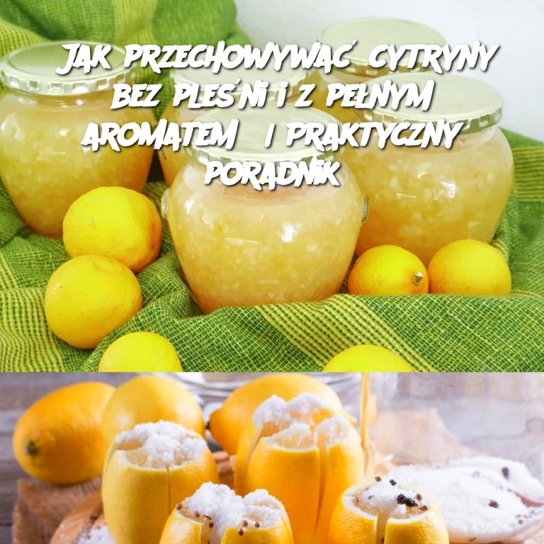 Jak przechowywać cytryny bez pleśni i z pełnym aromatem? | Praktyczny poradnik