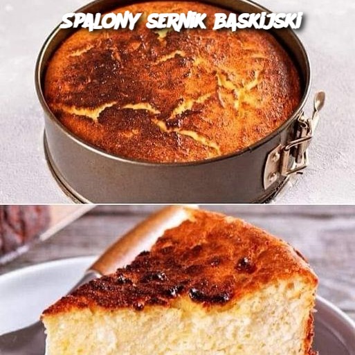 Spalony sernik baskijski