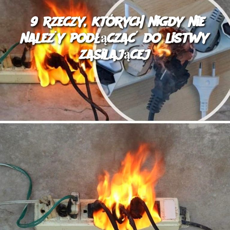 9 rzeczy, których nigdy nie należy podłączać do listwy zasilającej