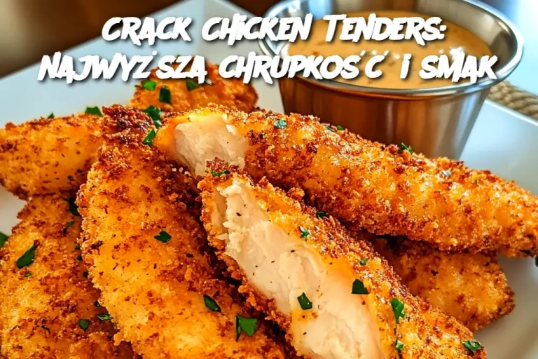 Crack Chicken Tenders: najwyższa chrupkość i smak