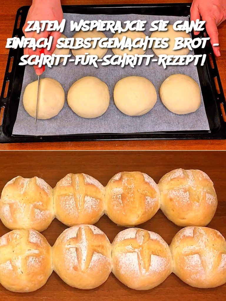 Zatem wspierajcie Sie ganz einfach selbstgemachtes Brot – Schritt-für-Schritt-Rezept!