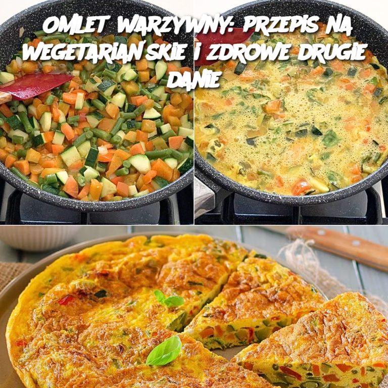 Omlet warzywny: przepis na wegetariańskie i zdrowe drugie danie