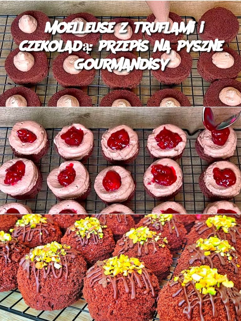 Moelleuse z truflami i czekoladą: przepis na pyszne gourmandisy