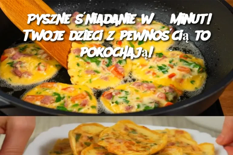 Pyszne śniadanie w 5 minut! Twoje dzieci z pewnością to pokochają!