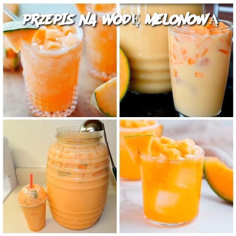 PRZEPIS NA WODĘ MELONOWĄ