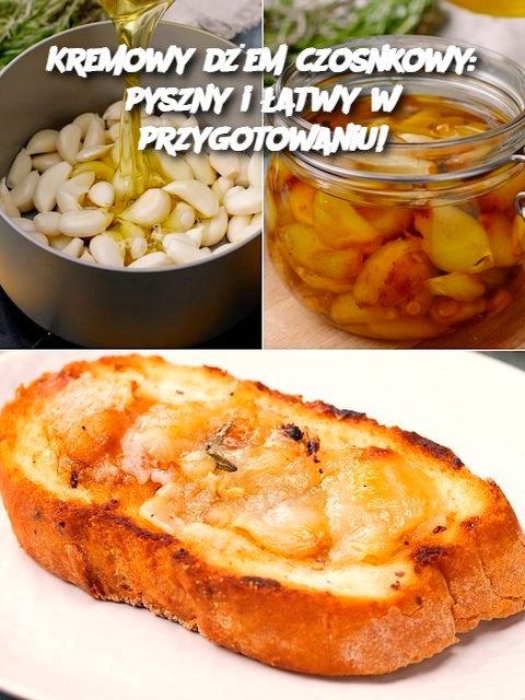 Kremowy dżem czosnkowy: pyszny i łatwy w przygotowaniu!