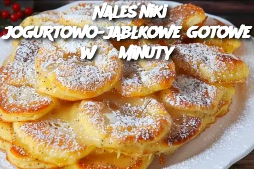 Naleśniki jogurtowo-jabłkowe gotowe w 3 minuty