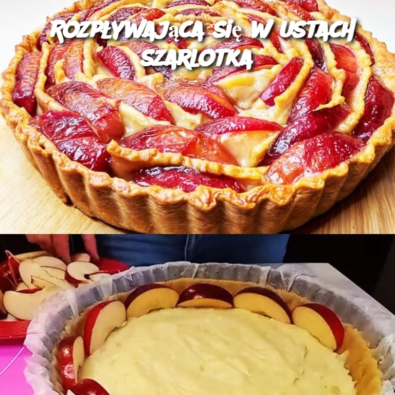 Rozpływająca się w ustach szarlotka