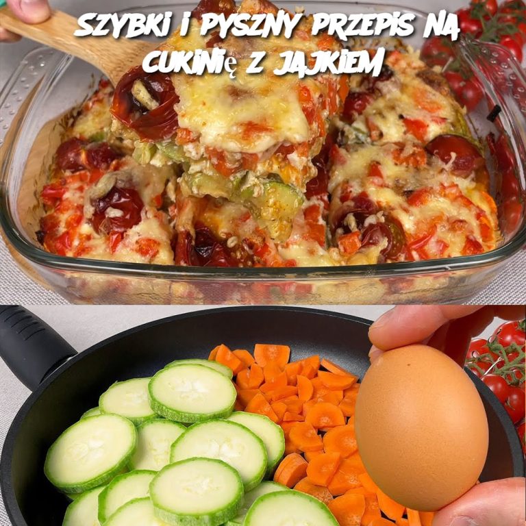 Szybki i pyszny przepis na cukinię z jajkiem