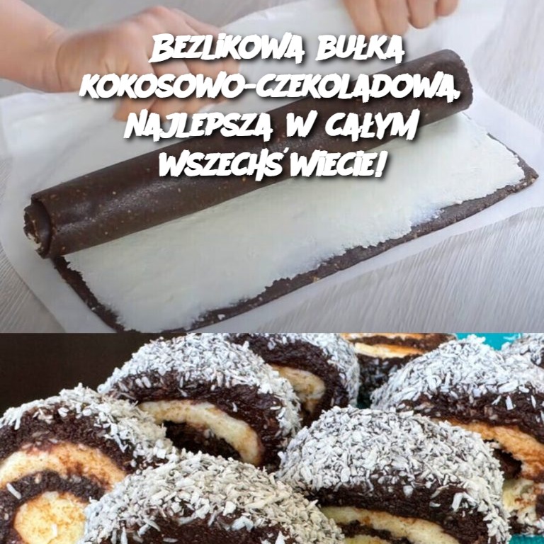 Bezlikowa bułka kokosowo-czekoladowa, najlepsza w całym wszechświecie!