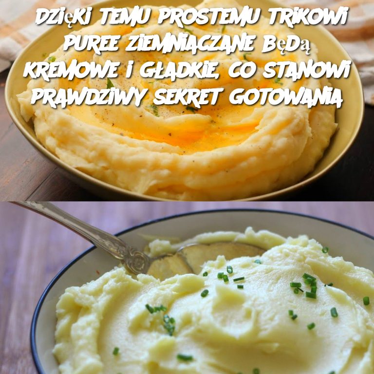 Dzięki temu prostemu trikowi puree ziemniaczane będą kremowe i gładkie, co stanowi prawdziwy sekret gotowania