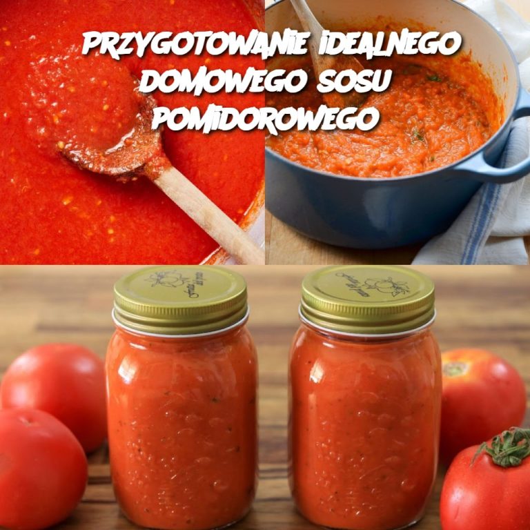 Przygotowanie idealnego domowego sosu pomidorowego