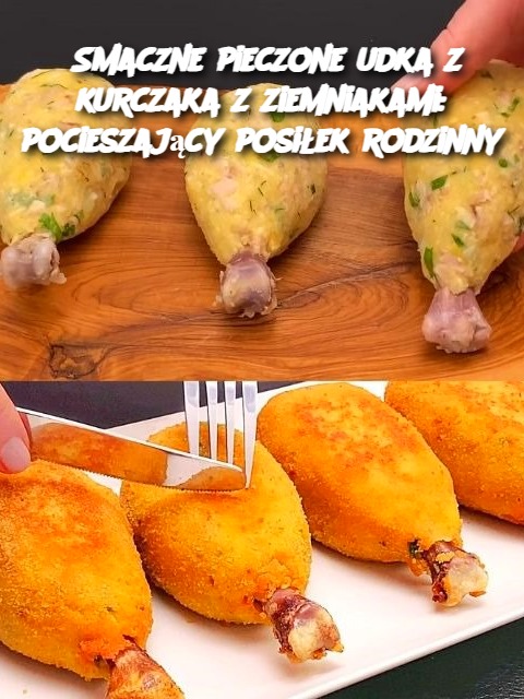 Smaczne pieczone udka z kurczaka z ziemniakami: pocieszający posiłek rodzinny