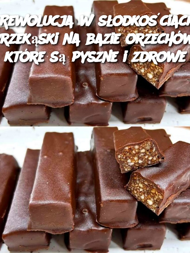 Rewolucja w słodkościach: przekąski na bazie orzechów, które są pyszne i zdrowe