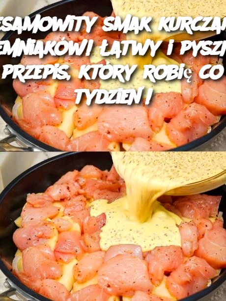 Niesamowity smak kurczaka i ziemniaków! Łatwy i pyszny przepis, który robię co tydzień!