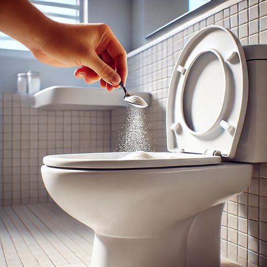 This ingredient removes all the dirt from the toilet bowl – much stronger than baking soda