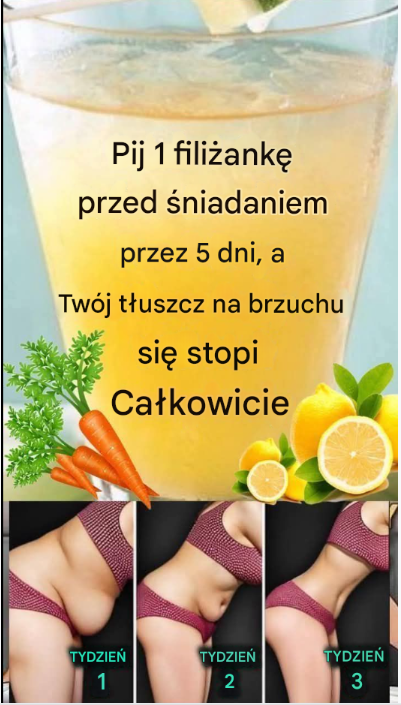 Pij 1 filiżankę przed śniadaniem przez 5 dni, a Twój tłuszcz na brzuchu się stopi całkowicie