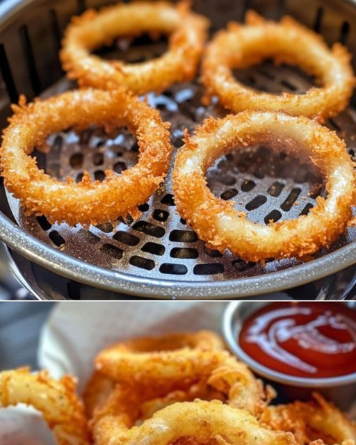 Krążki cebulowe w Air Fryer